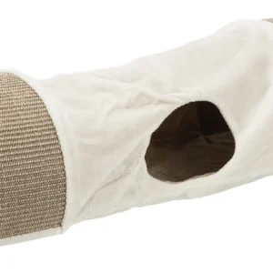 TRIXIE Kratztunnel 110 x 30 x 38 cm grau/braun Abverkauf